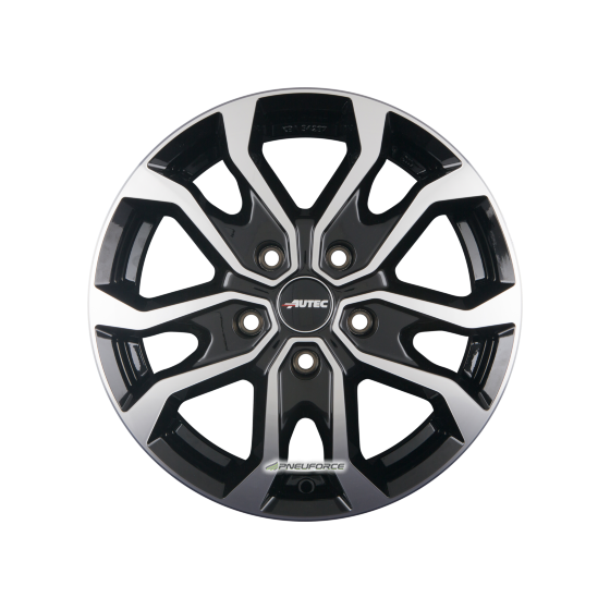 AUTEC - KISO SCHWARZ POLIERT 7X17 LK:5/108 ET:46 ML:65,1