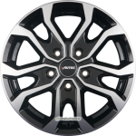 AUTEC - KISO SCHWARZ POLIERT 7X17 LK:5/108 ET:46 ML:65,1