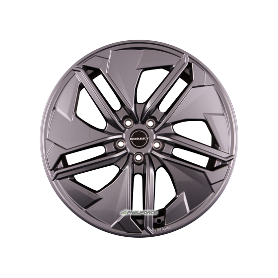 BORBET TX Metal Grey Glossy