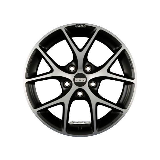 BBS SR Vulcano Grau Diamantgedreht
