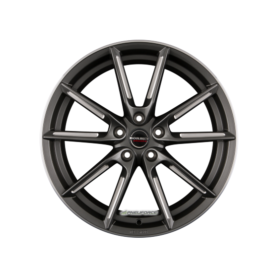 BORBET - LX GRAPHITE SPOKE RIM POLISHED 8,5X19 LK:5/112 ET:30 ML:66,5