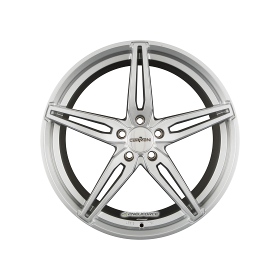 CARMANI - 15 OSKAR KRISTALL SILBER 7,5X18 LK:5/112 ET:52 ML:66,6