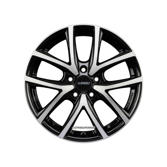 itWHEELS MIRA Diamond Black Front Polished