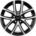 itWHEELS MIRA Diamond Black Front Polished