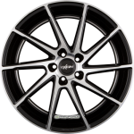 OXIGIN - 20 ATTRACTION BLACK FULL POLISH 9X20 LK:5/112 ET:28 ML:66,6