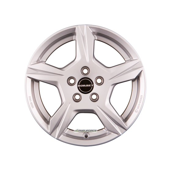 BORBET T10 Kristallsilber (nur 15 Zoll)