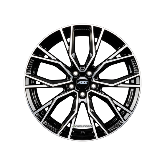 AEZ - TORONTO DARK BLACK/POLISHED 8,5X20 LK:5/112 ET:43 ML:66,6