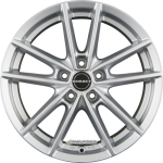 BORBET - W CRYSTAL SILVER 7X17 LK:5/108 ET:40 ML:72,5