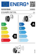 GOODYEAR - EAGLE F1 (ASYMMETRIC) 5 FP XL (TL)