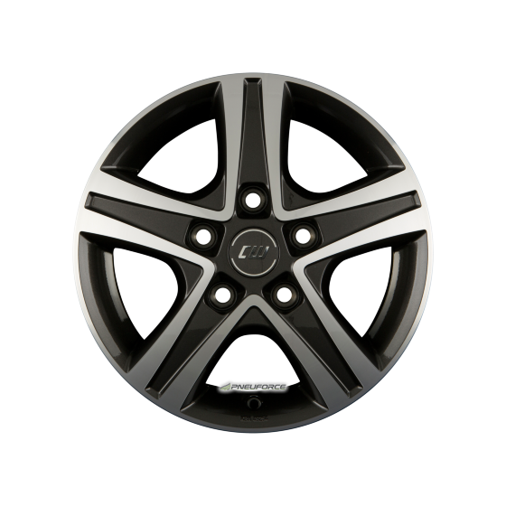 BORBET - CWD MISTRAL ANTHRACITE GLOSSY POLISHED 6X15 LK:5/118 ET:68 ML:71,1