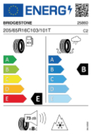 BRIDGEST LM32C 205/65R16C 103/101T