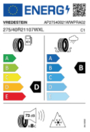 VREDEST. WI-PRO 275/40 R21 107W XL