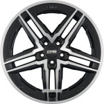 CMS-WHEELS - C29-AERO DIAMANT SCHWARZ GLANZ 8X19 LK:5/112 ET:34 ML:66,5