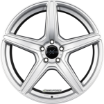 AXXION AX7 Solid Titanium Silber Matt Lackiert (STS)