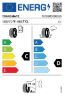 TRANSMAT TOU-H7 165/70 R14 85 T XL