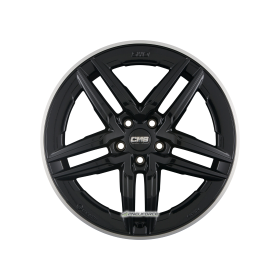 CMS-WHEELS - C29-AERO DIAMANT HORN SCHWARZ GLANZ 8X19 LK:5/112 ET:34 ML:66,5