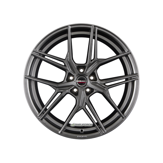 BORBET QX Hyper Black Silver