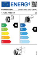 CONTI ECO-6 175/65 R15 84 H