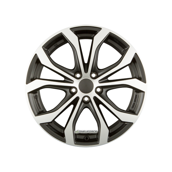 ALUTEC - W10X RACING-SCHWARZ FRONTPOLIERT 8,5X19 LK:5/112 ET:28 ML:66,5
