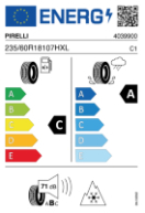 PIRELLI SC-WI2 235/60 R18 107H XL