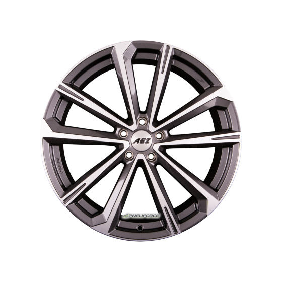 AEZ ARUBA DARK - Gunmetal Glänzend Frontpoliert