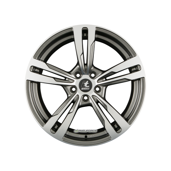 ITWHEELS - ANNA GLOSS ANTHRACITE POLISHED 8,5X20 LK:5/112 ET:35 ML:66,5