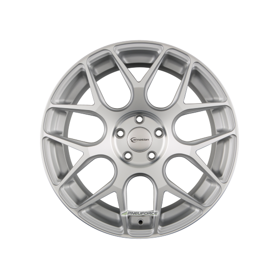 EMOTION-WHEELS MASH Silber Matt Frontpoliert