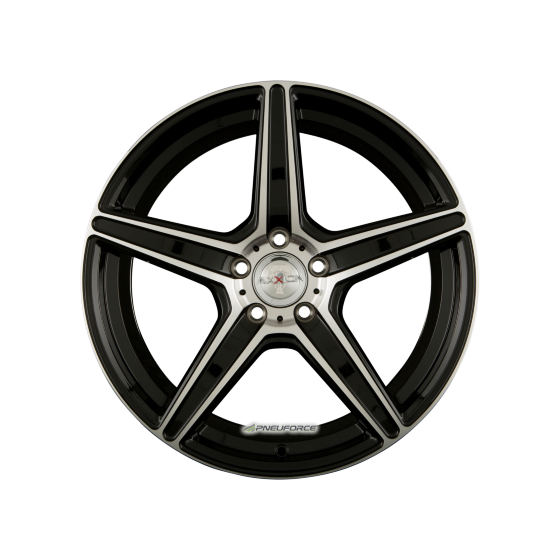 AXXION - AX7 SCHWARZ HOCHGLANZPOLIERT 9X19 LK:5/112 ET:45 ML:72,6
