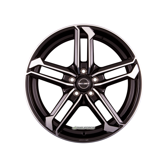 BORBET - ATX BLACK POLISHED GLOSSY 8X19 LK:5/112 ET:50 ML:57,1