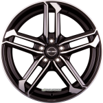 BORBET - ATX BLACK POLISHED GLOSSY 8X19 LK:5/112 ET:50 ML:57,1