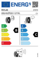 PETLAS PT431 285/45ZR20 112Y