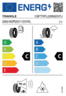 TRIANGLE PL02 295/40 R20 110V XL