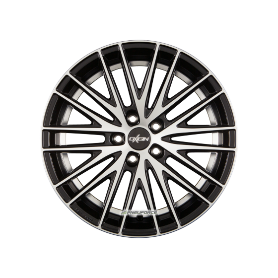 OXIGIN - 19 OXSPOKE BLACK FULL POLISH 7,5X17 LK:5/112 ET:45 ML:66,6