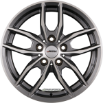 AUTEC - BAVARIS TITANSILBER POLIERT 8X19 LK:5/112 ET:30 ML:66,6