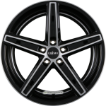 OXIGIN - 18 CONCAVE BLACK FULL POLISH 10,5X20 LK:5/114,3 ET:50 ML:72,6