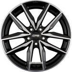 CMS-WHEELS - C28 DIAMANT SCHWARZ GLANZ 7X17 LK:5/112 ET:49 ML:57,1