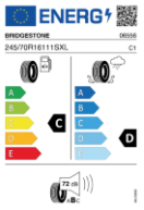 BRIDGESTONE - D 689 RFD (TL)