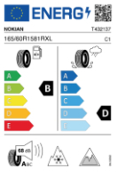 NOKIAN HKPLR5 165/60 R15 81 R XL