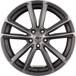 AEZ - TIOGA TITAN GRAPHITE MATT/POLISHED 7,5X18 LK:5/112 ET:25 ML:66,6