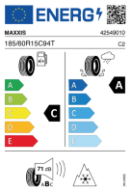 MAXXIS - VANSMART SNOW WL2 3PMSF M+S (TL)