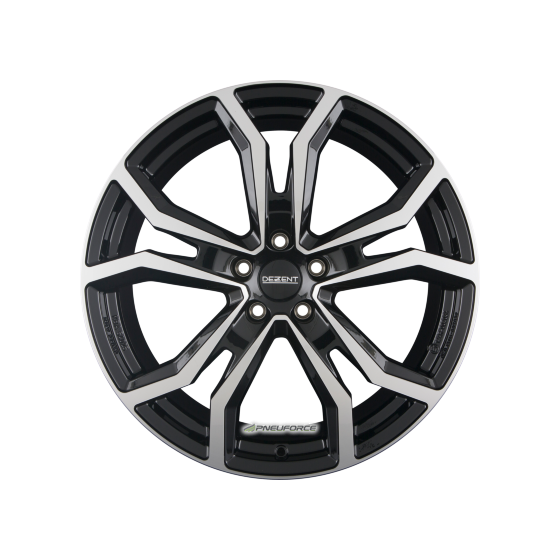 DEZENT - TV DARK BLACK/POLISHED 7,5X19 LK:5/108 ET:50,5 ML:63,4
