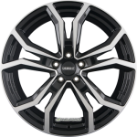 DEZENT - TV DARK BLACK/POLISHED 7,5X19 LK:5/108 ET:50,5 ML:63,4
