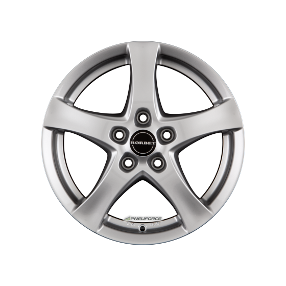 BORBET - F BRILLIANT SILVER 8X18 LK:5/112 ET:50 ML:72,5