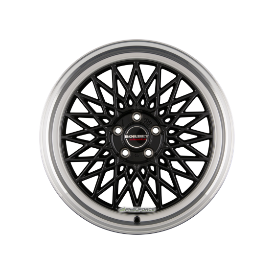 BORBET B Black Rim Polished