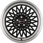 BORBET B Black Rim Polished