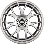 BBS CH-R Brillantsilber mit Edelstahl Anfahrschutz