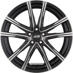 AEZ - MONTREAL DARK BLACK/POLISHED 8X20 LK:5/108 ET:45 ML:63,4