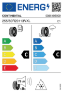 CONTI TS850P 255/60 R20 113V XL