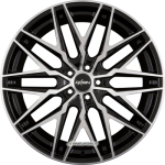 OXIGIN - 25 OXCROSS BLACK FULL POLISH 8,5X19 LK:5/114,3 ET:43 ML:72,6