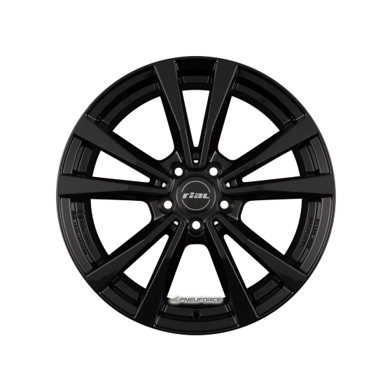 RIAL - M12 DIAMANT-SCHWARZ 8X19 LK:5/112 ET:43 ML:66,5